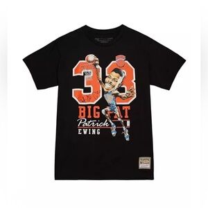NWT Men's Patrick Ewing NY Knicks Hardwood Classics Caricature Tee 2XL $45 MSRP